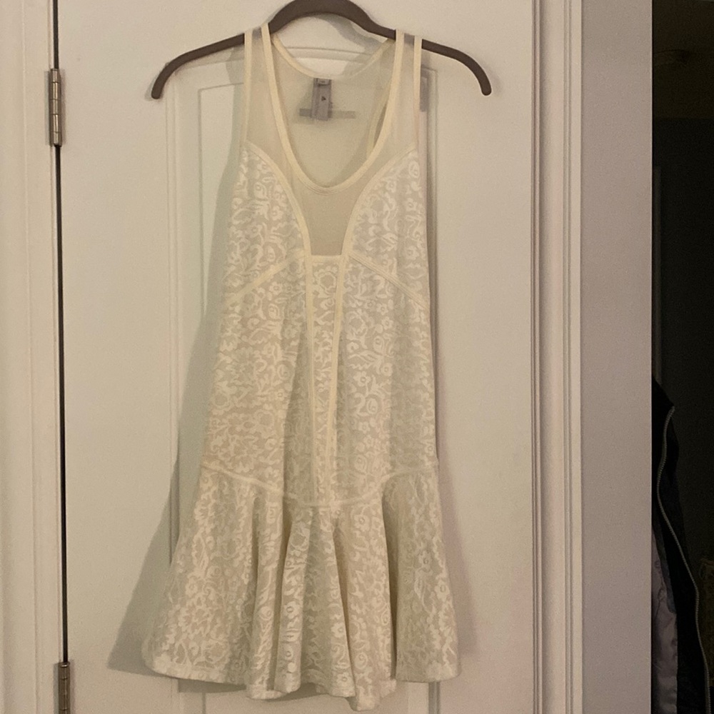 Stella McCartney Adidas white tennis dress.